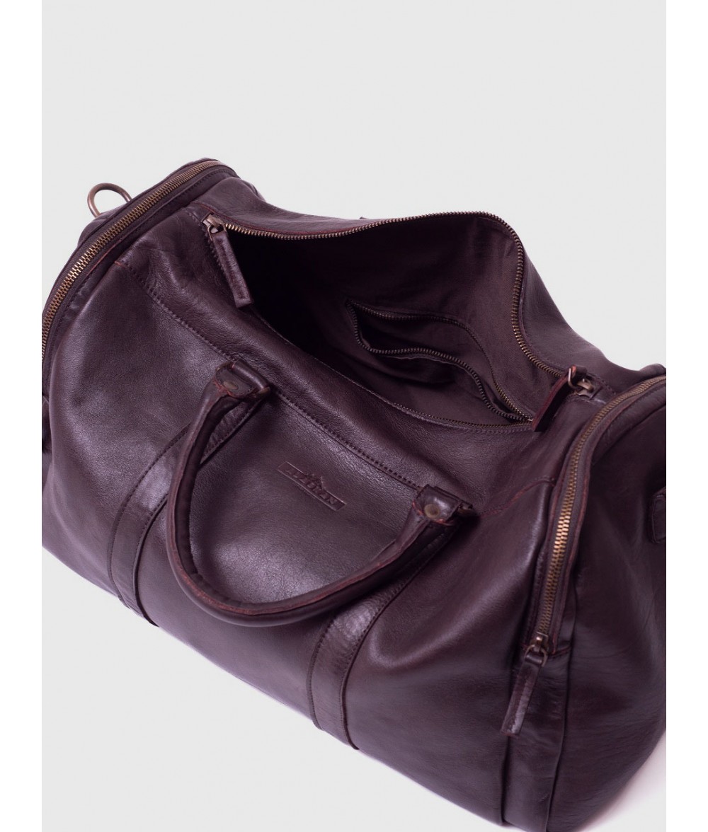 Coleman Weekender Leather Duffle Bag